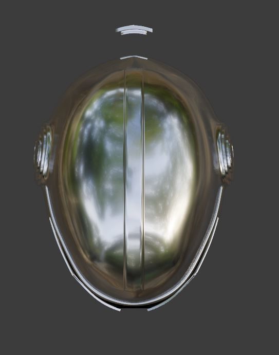 Mandalorian Helmet Alternative Design  3D model_2