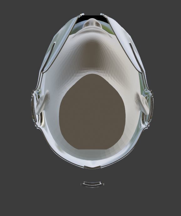 Mandalorian Helmet Alternative Design  3D model_3