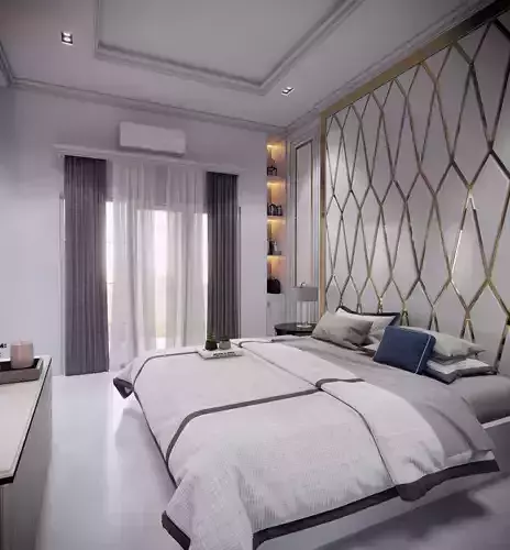 Scene Render Masterbedroom Classic File Sketchup Render Enscape