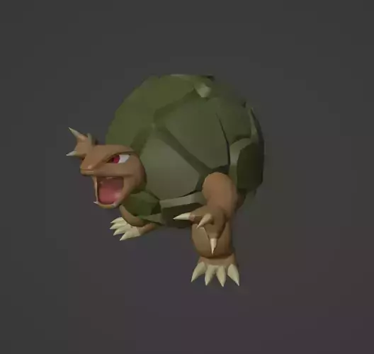 Golem pokemon 3D print model