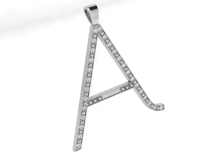 A pendant 3439 3D print model 