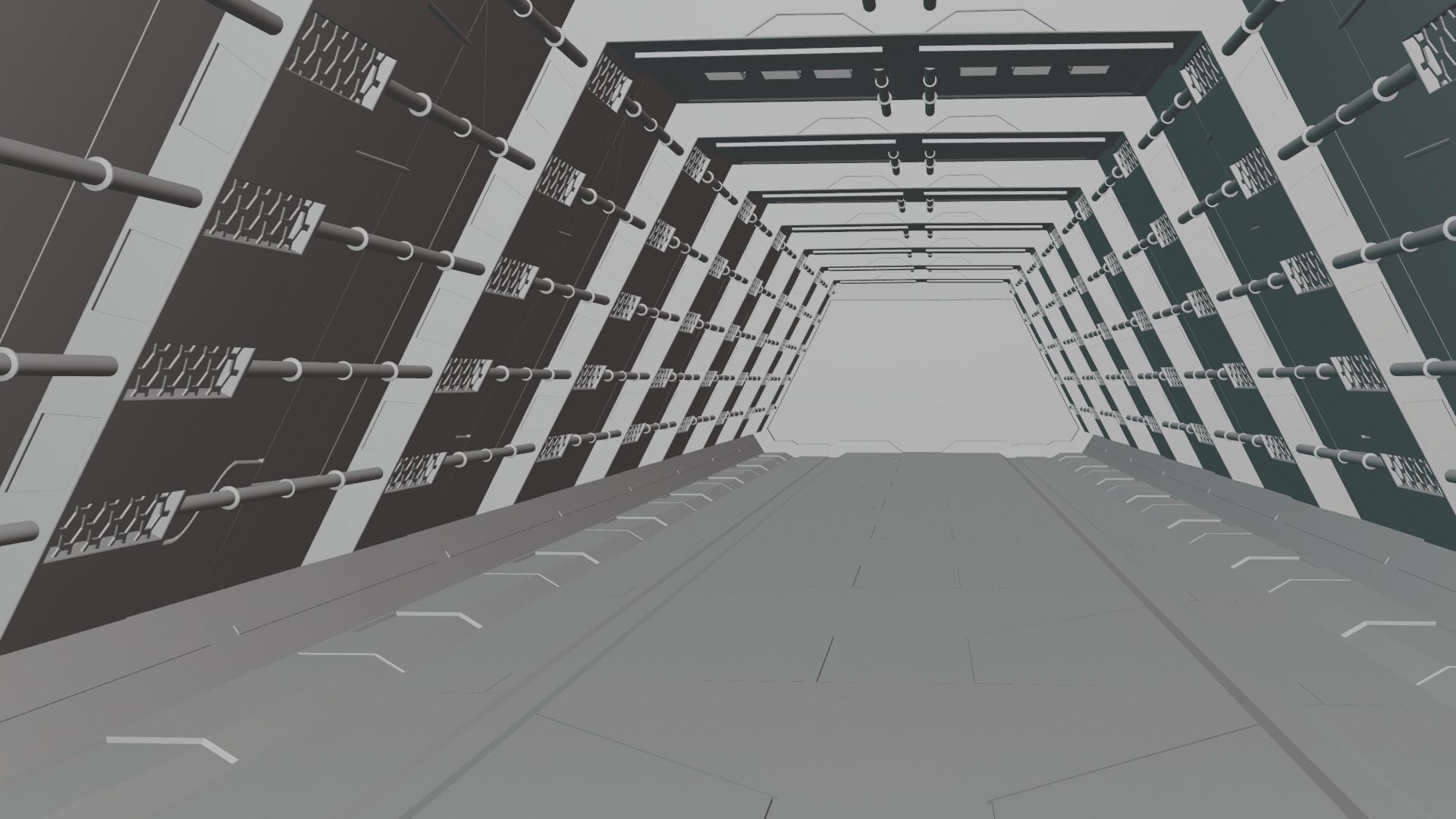 Syfy Corridor 3D model_3