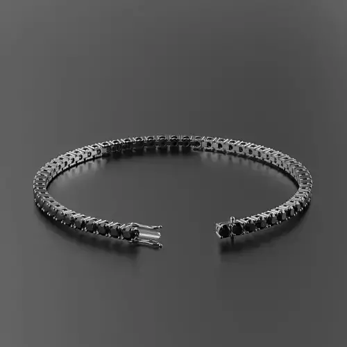 Tennis Braclet Round 3mm  3D print model