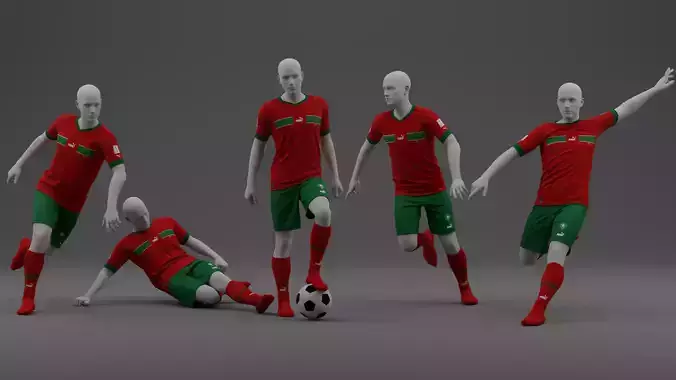 Morocco 2022 Home Jersey