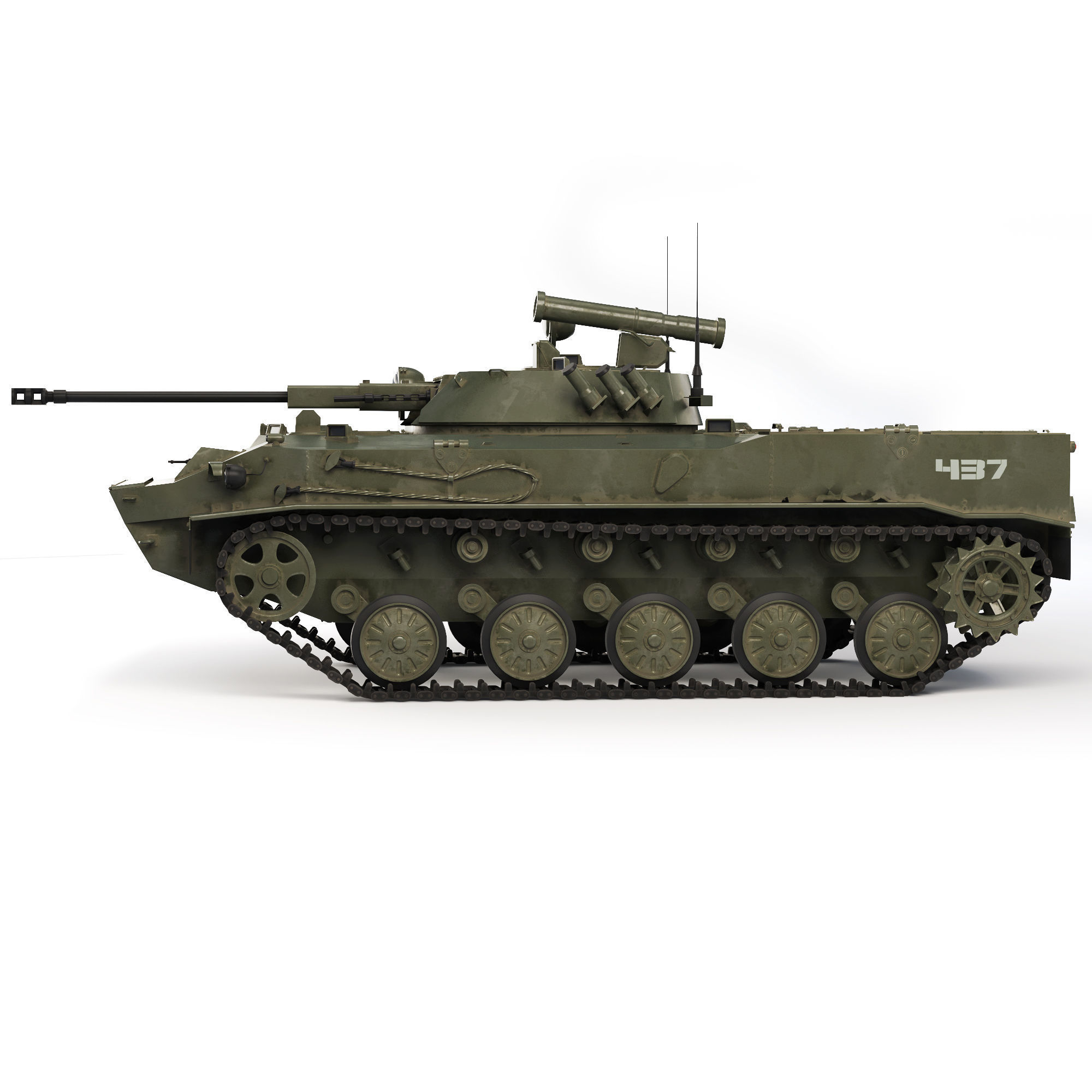 BMD-3 Bakhcha 1990 3D model_4