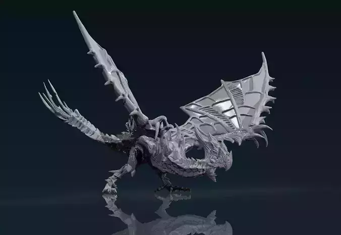 Monster Hunter Rise  Astalos 3D print model