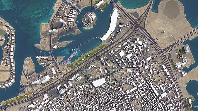 Bahrain - 3D City Model 3D Model Pack 4