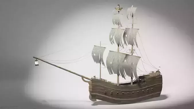 Pirate Ship Model