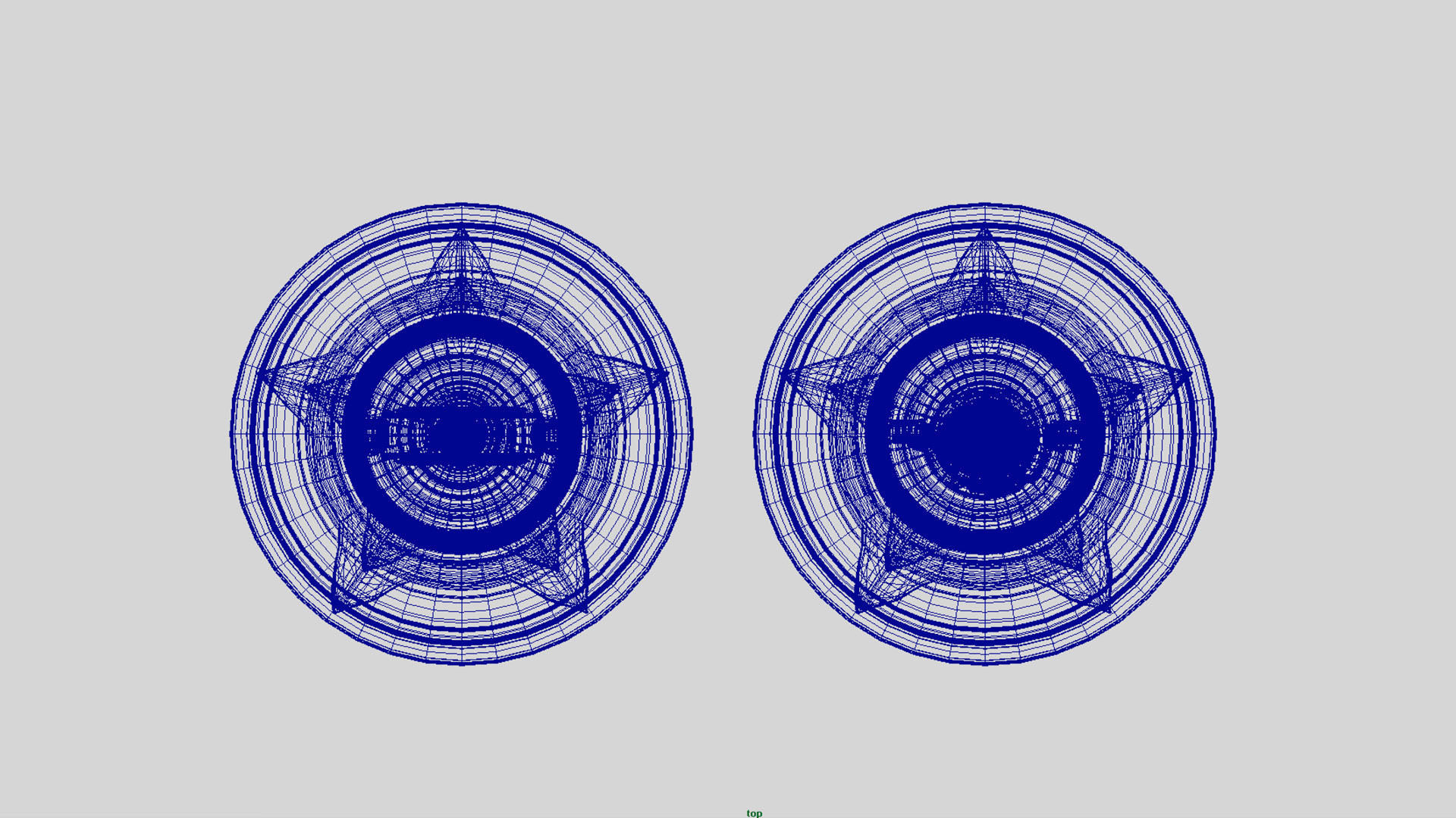 oil lamp shanku chakra balaji  3D model_11