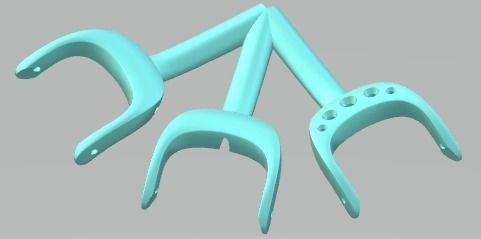 YD244 two tone gold and rose gold ring 3D print model_11