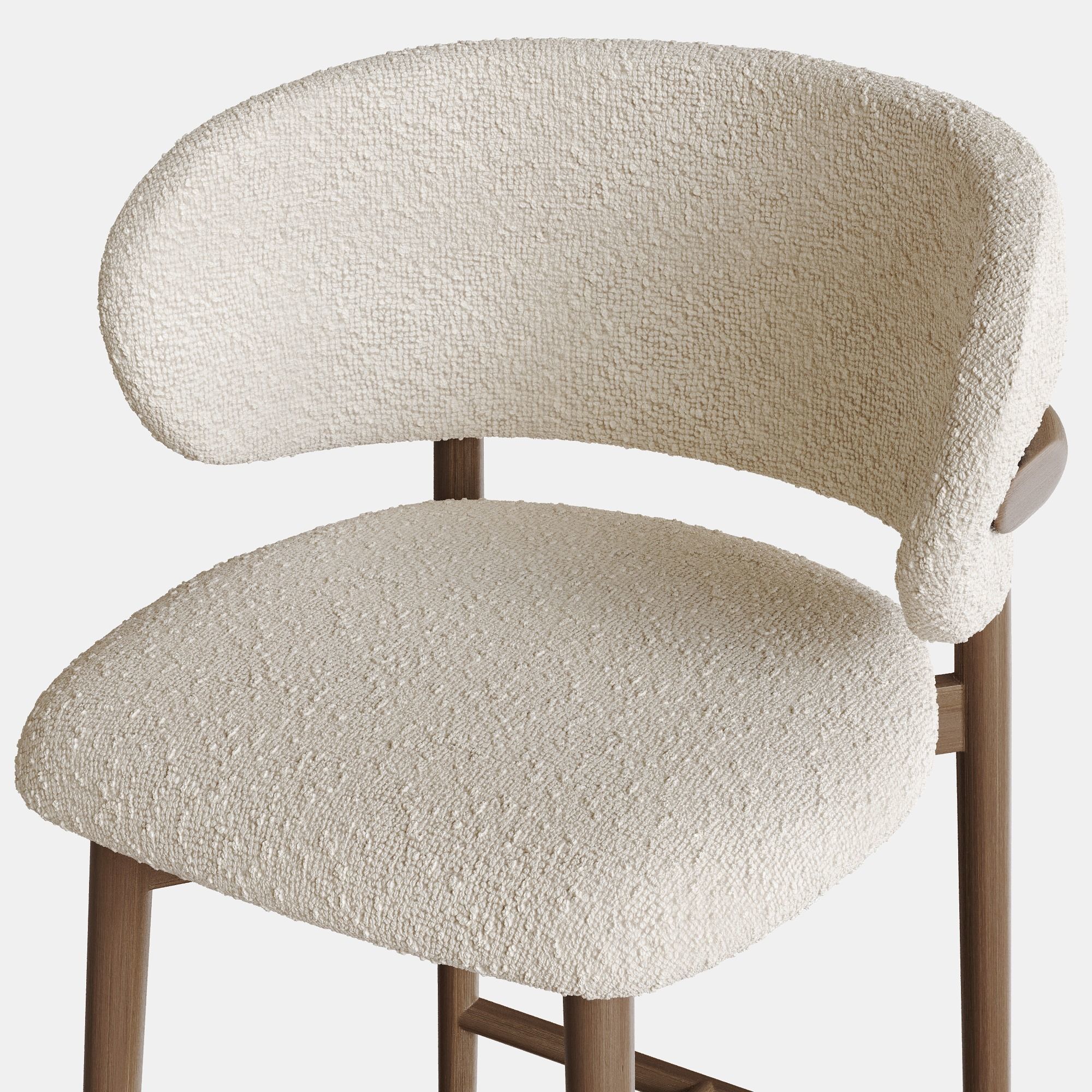 Bar stool MATTEO by Noho Home 3D model_2