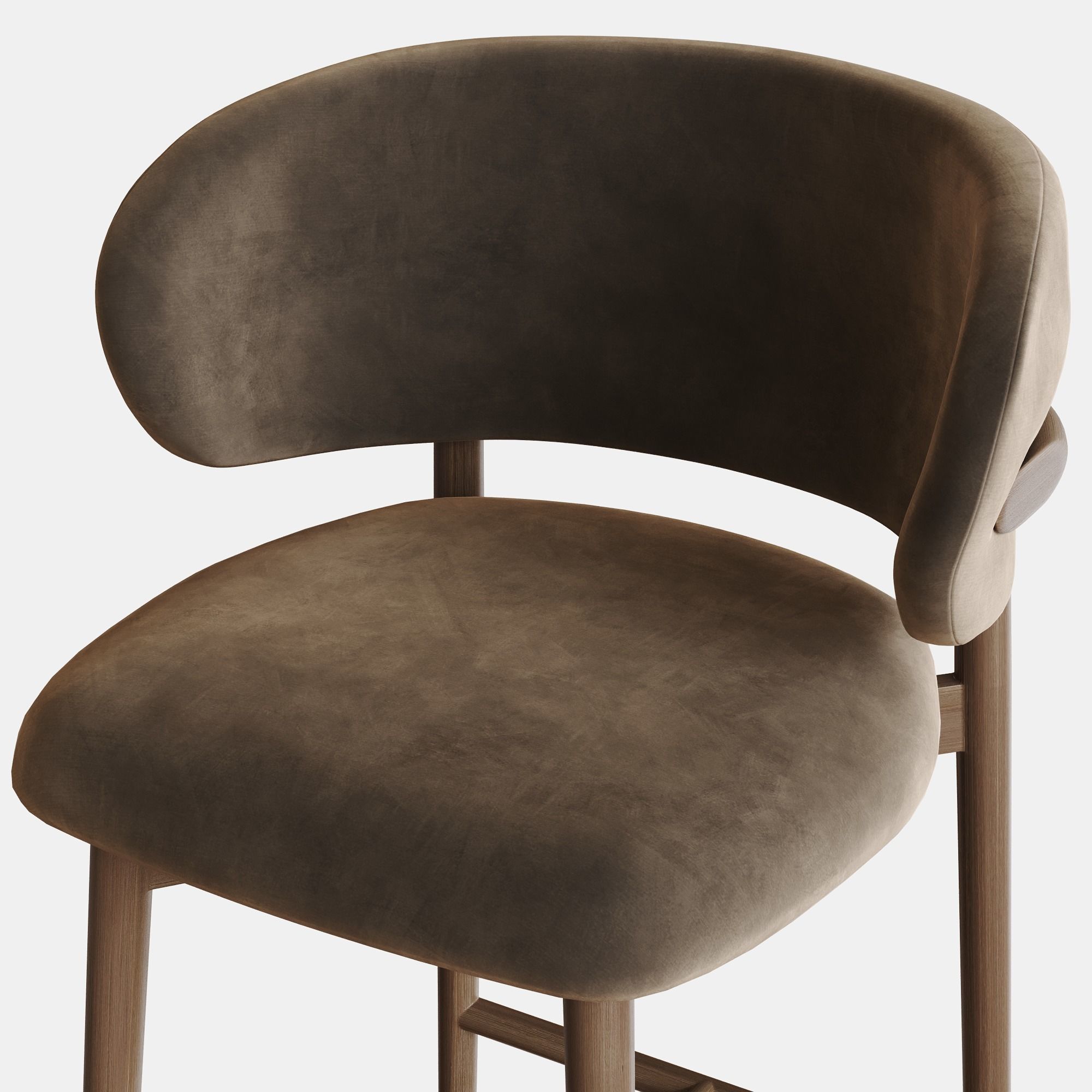 Bar stool MATTEO by Noho Home 3D model_4