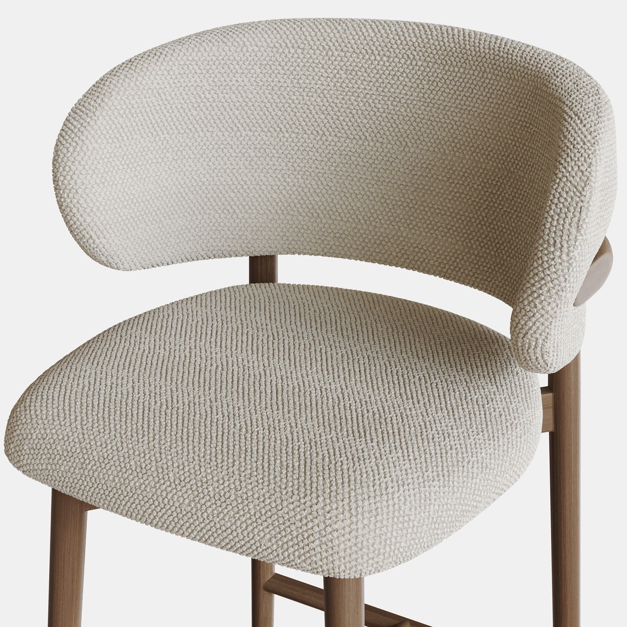 Bar stool MATTEO by Noho Home 3D model_3