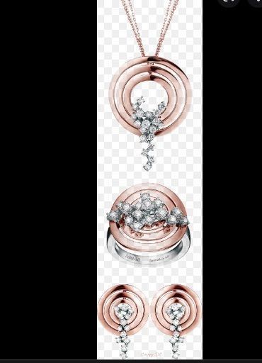 YD246 gold and diamond ring 3D print model_28