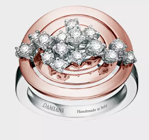 YD246 gold and diamond ring 3D print model_0