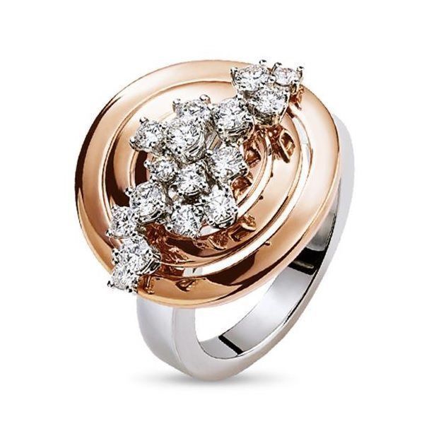 YD246 gold and diamond ring 3D print model_14