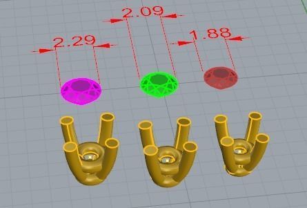 YD246 gold and diamond ring 3D print model_29