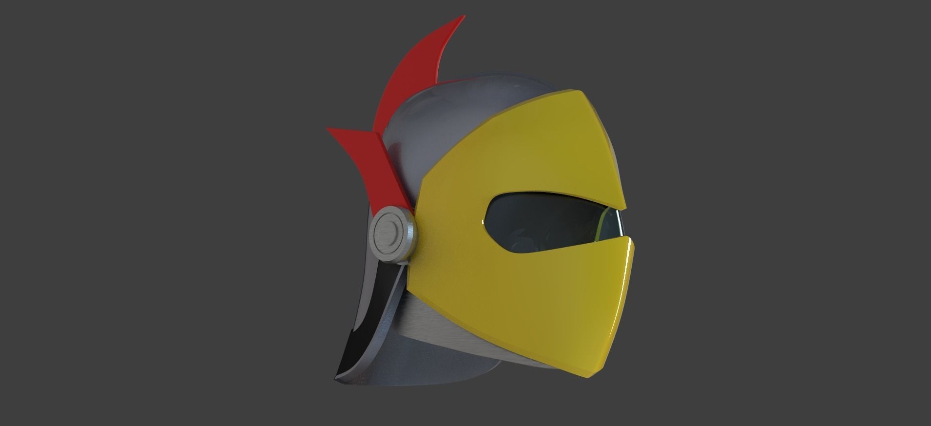 Actarus Helmet Duke Fleed  3D print model_6