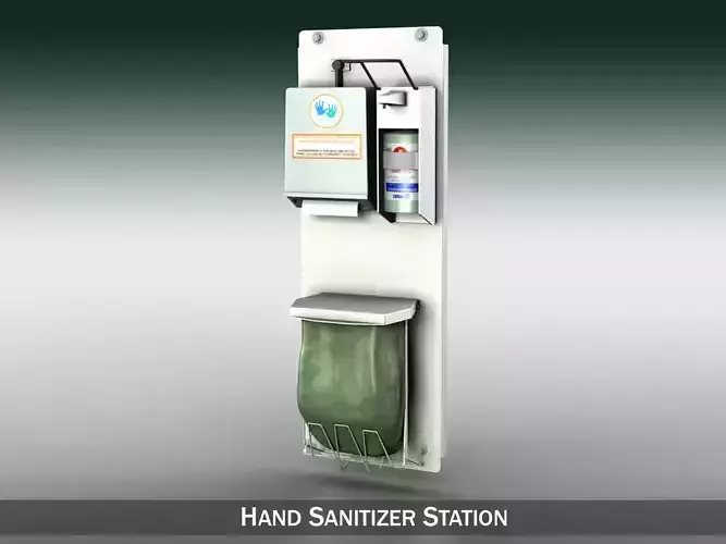 Hand Sanitizer Station