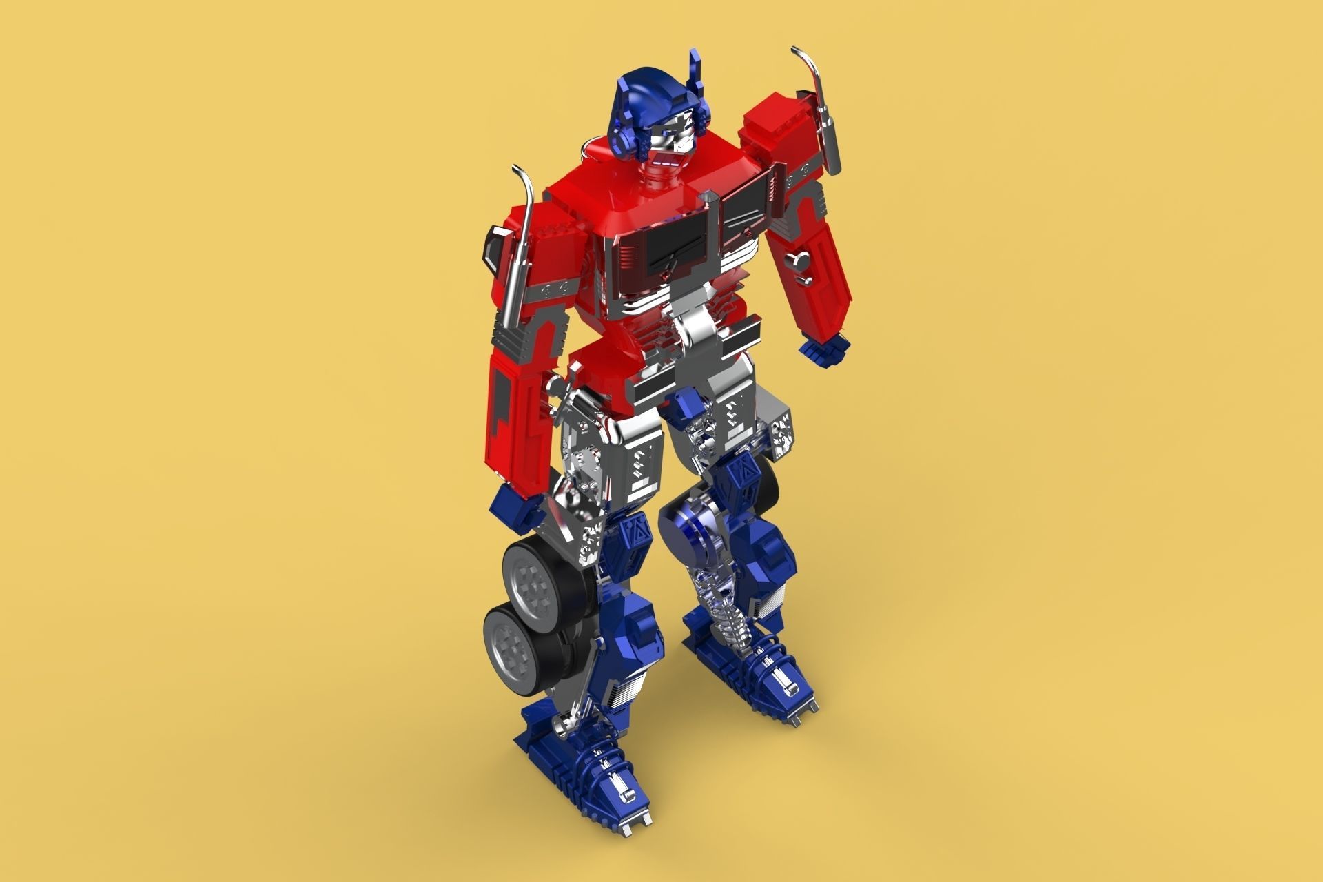 OPTIMUS PRIME TRANSFORMERS AUTOBOTS 3D model CGTrader