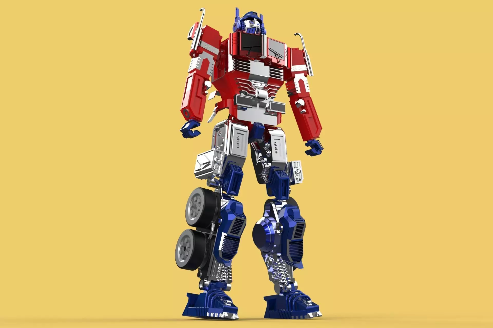 OPTIMUS PRIME TRANSFORMERS AUTOBOTS 3D model_0