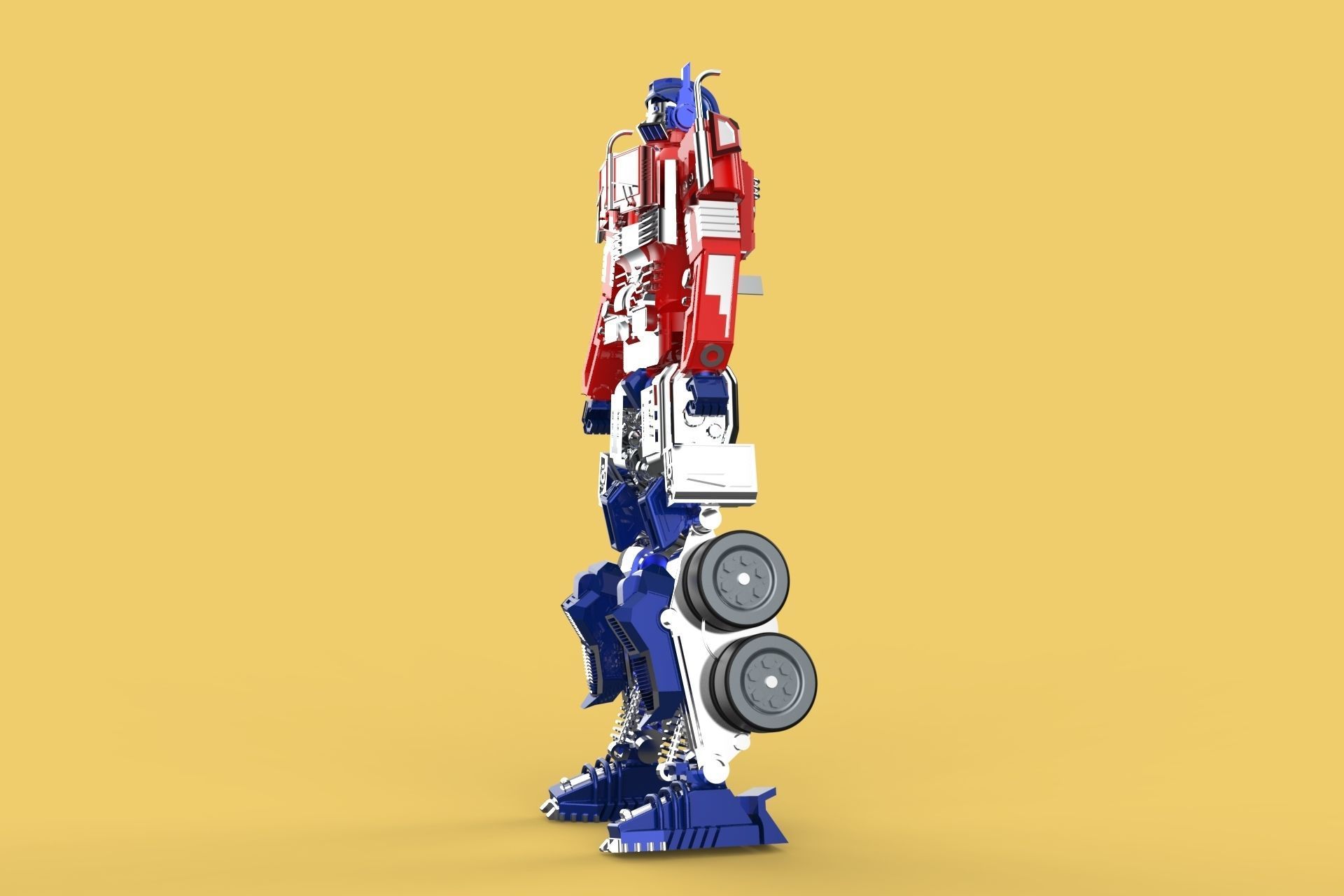 OPTIMUS PRIME TRANSFORMERS AUTOBOTS 3D model_3