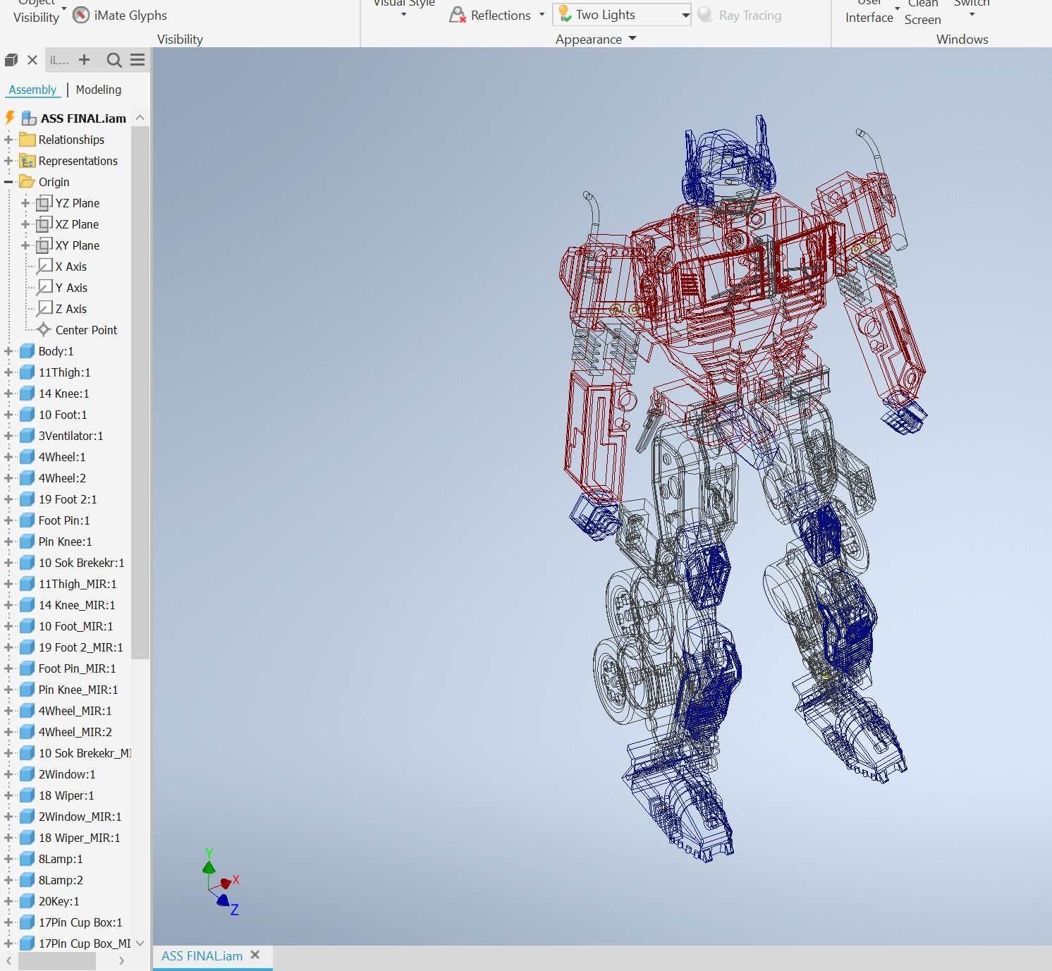 OPTIMUS PRIME TRANSFORMERS AUTOBOTS 3D model_11