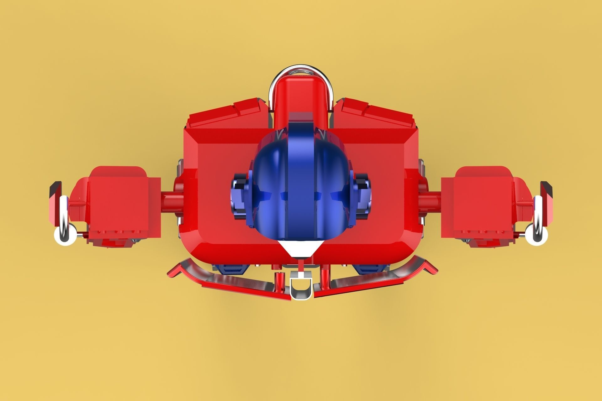 OPTIMUS PRIME TRANSFORMERS AUTOBOTS 3D model_4