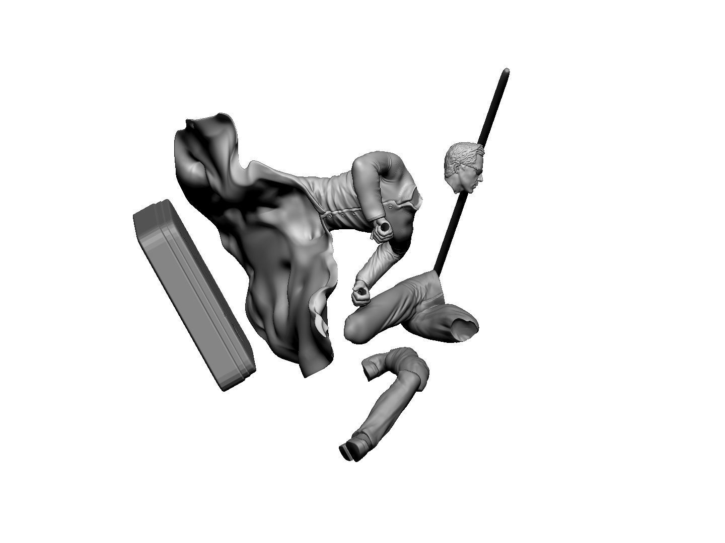 NEO RELOADED FOR 3D PRINT STL 3D print model_31