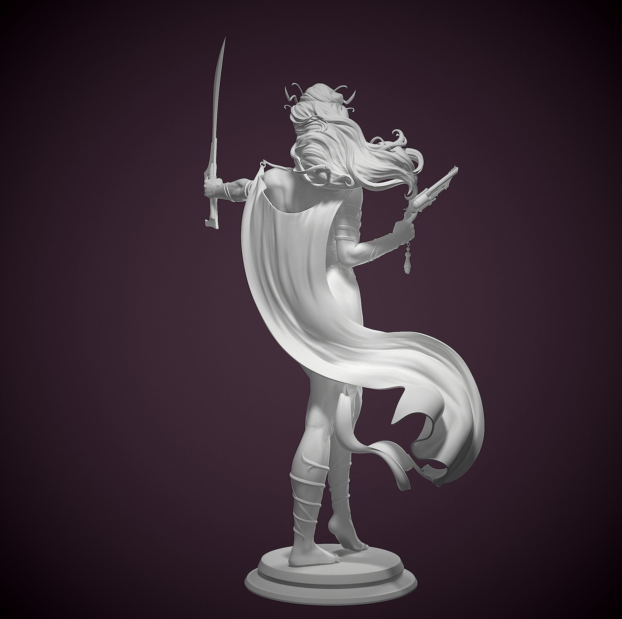 Dejah Toris with NSFW 3D print model_15