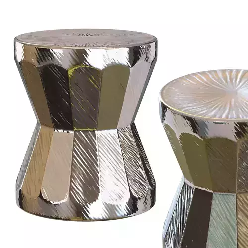 Dina Chrom side table