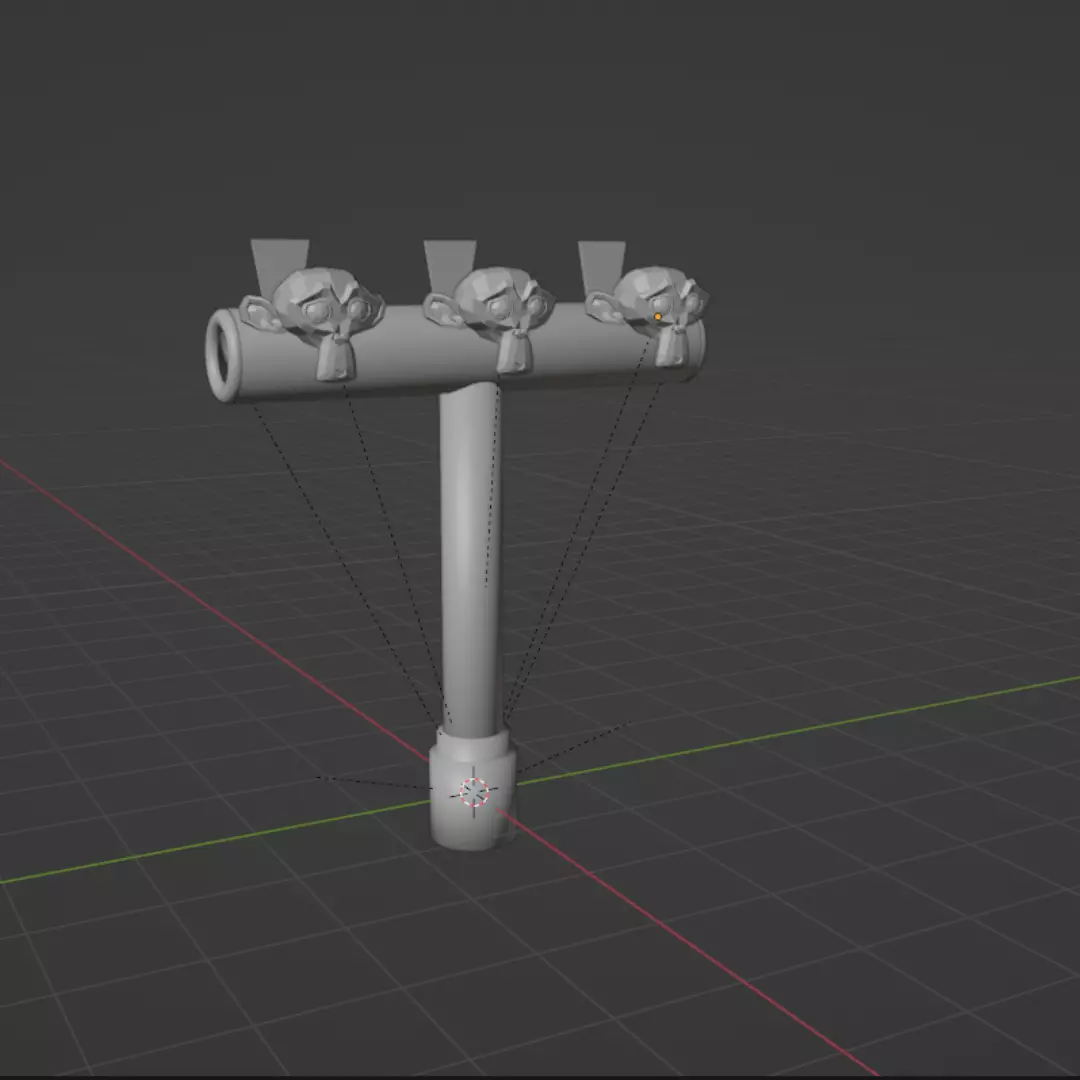 Beer Tap  Free 3D model_0