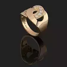 YD249 rose gold ring