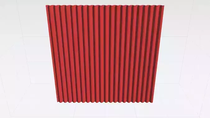 DRAPE corrugated sheet Free 3D print model