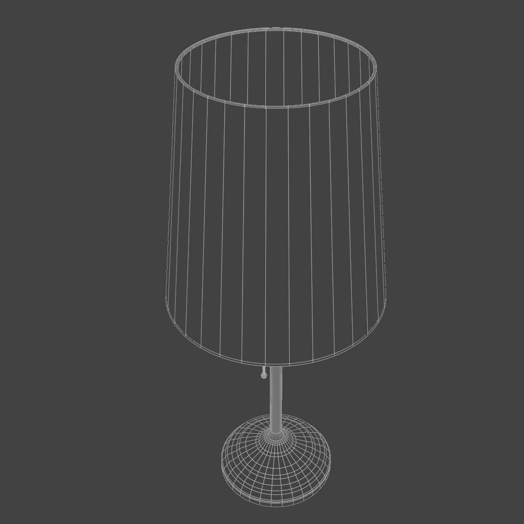 Bedside lamp 3D model_5