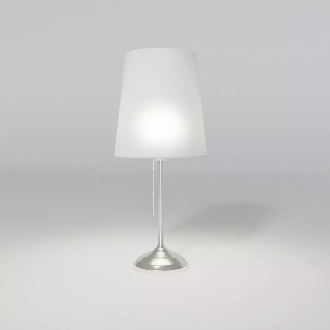 Bedside lamp 3D model_0