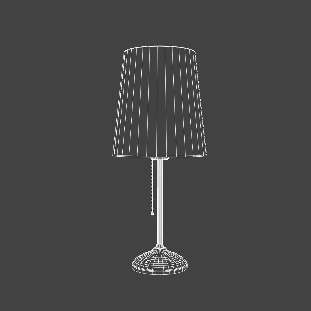 Bedside lamp 3D model_4