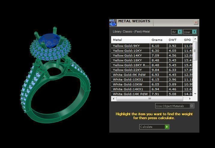 Engagement Ring 3D print model_10