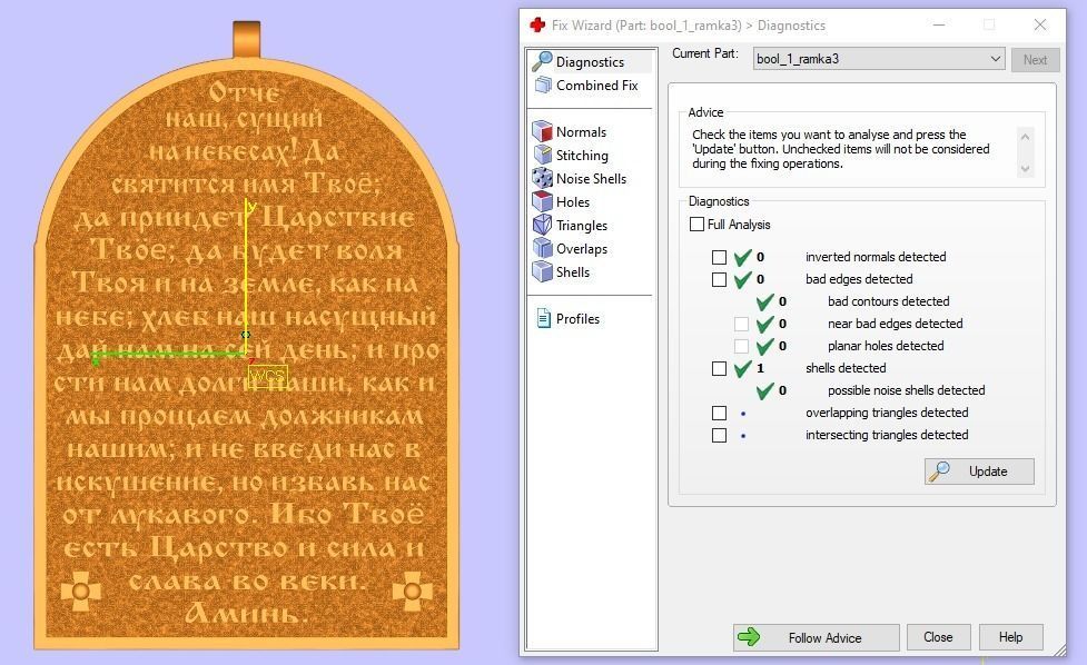 Ortodox St Nicolas pendant 002 3D print model_13