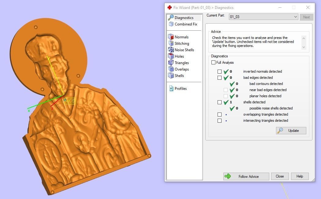 Ortodox St Nicolas pendant 002 3D print model_11