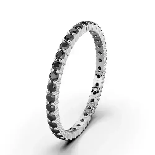 ETERNITY Ring Round 1 5mm Band 3D print model