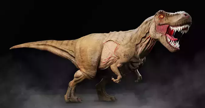 T-rex tyrannosaurus rex 3D model