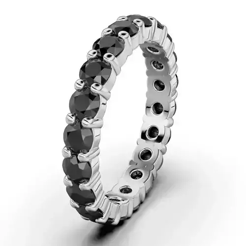 ETERNITY Ring Round 3mm Band  3D print model