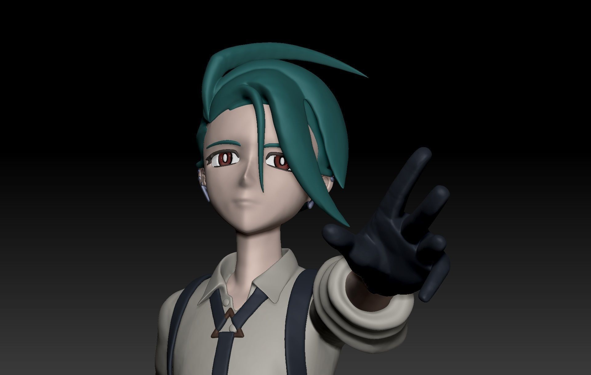 Pokemon Paldea Elite Four Rika 3D print model_1