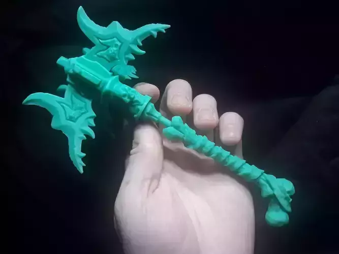 Undead mace 3d print 3D print model