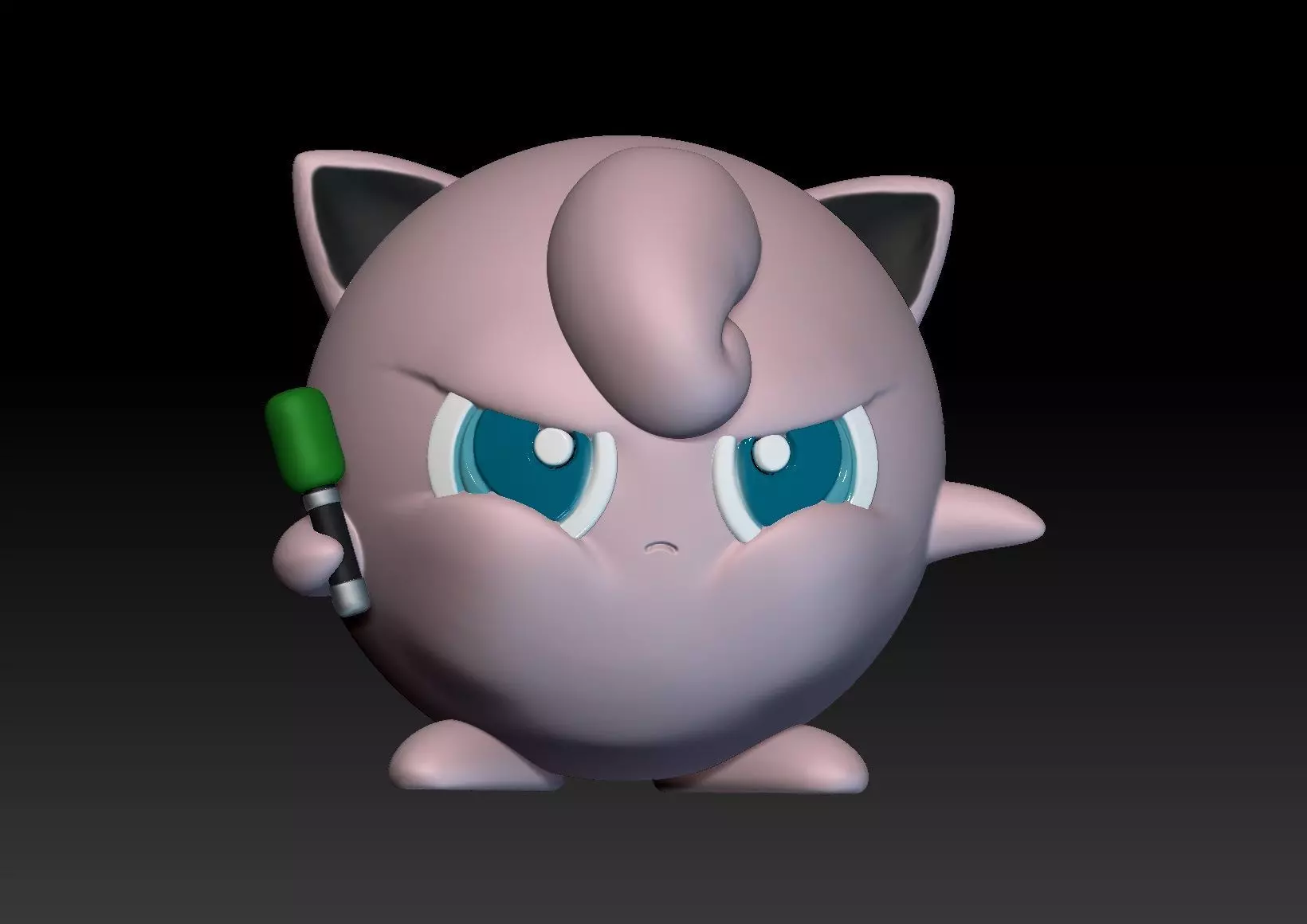 Pokemon Jigglypuff 3D print model