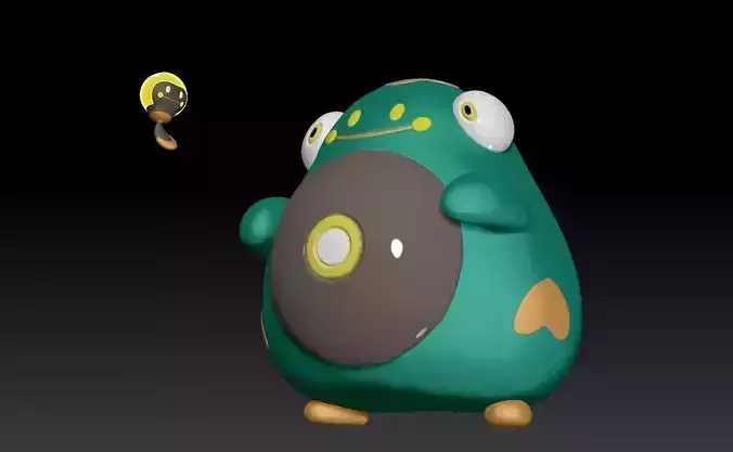 Pokemon Tadbulb Bellibolt 3D print model
