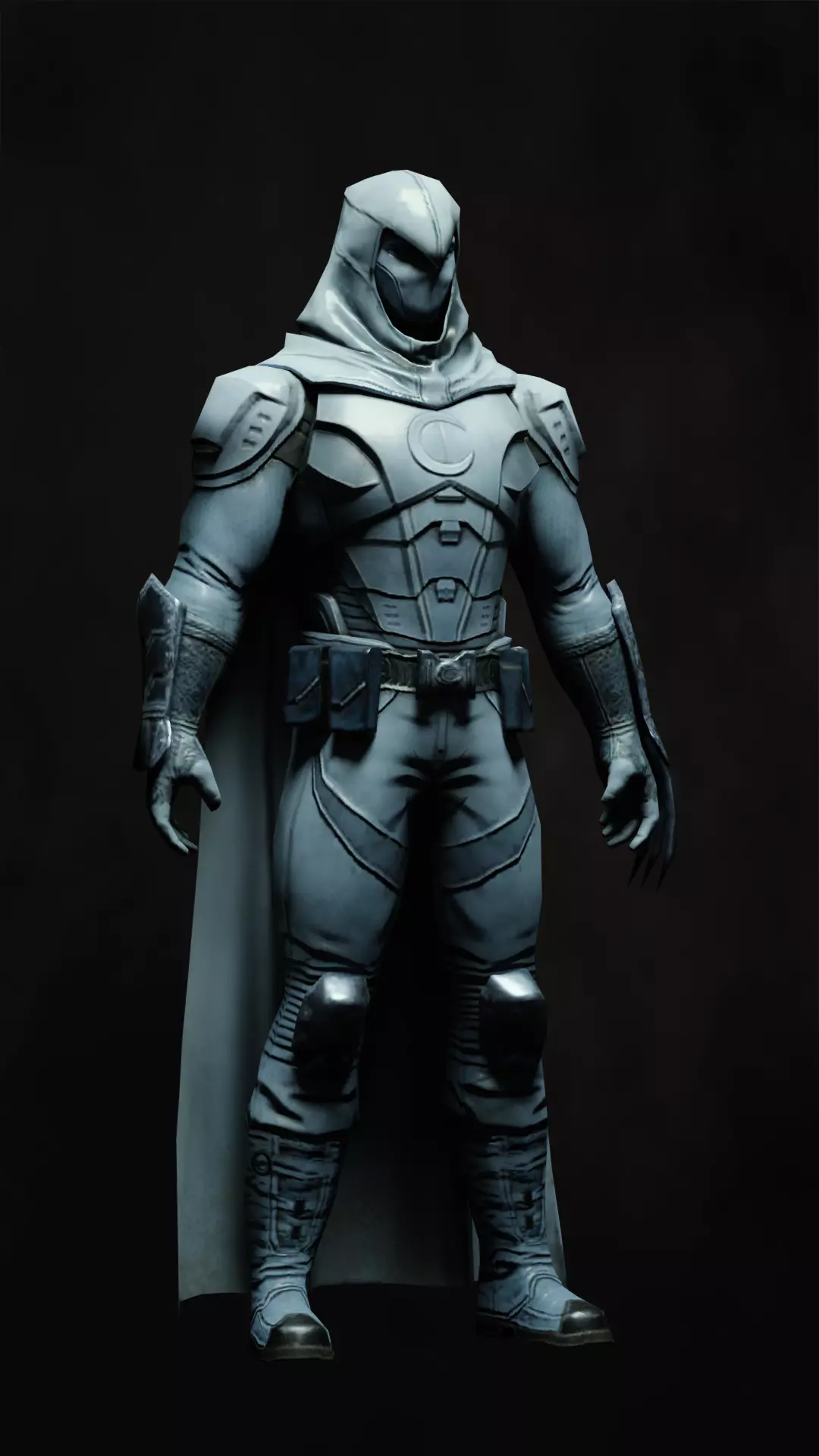 Moon Knight 3D model_0