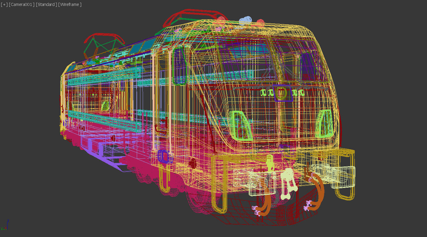 Electric locomotive 3D model_15