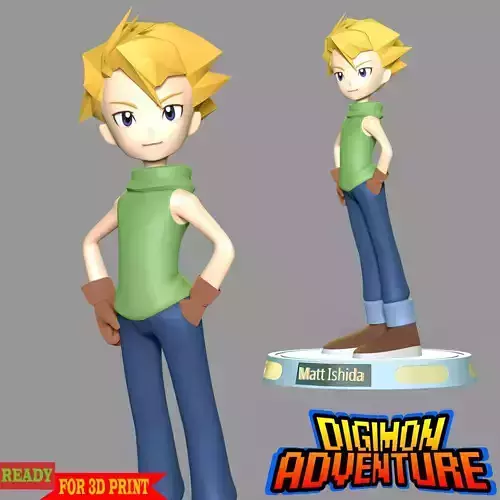 Matt Ishida - Digimon Adventure 3D print model